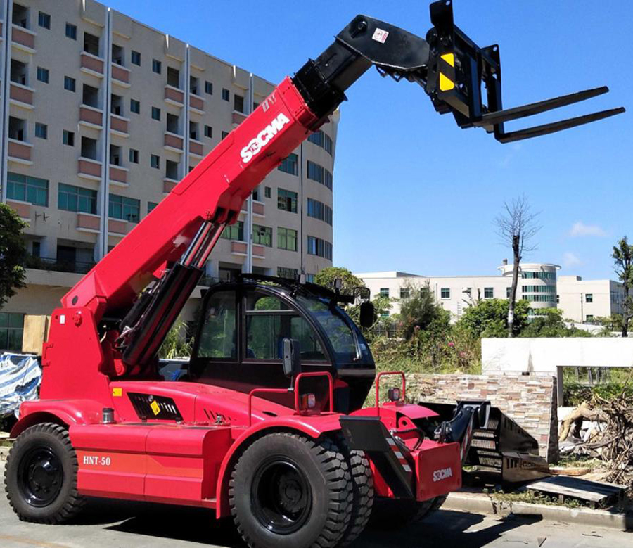 五噸伸縮臂叉裝車華南重工叉裝車出租二手多功能伸縮臂叉裝車出租