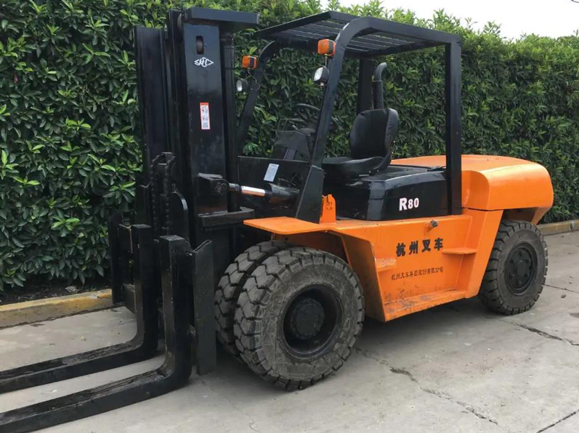 8噸杭州叉車出租出售租賃電動(dòng)叉車出租杭州叉車8噸多少錢一輛